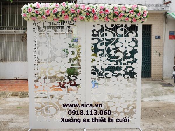 Backdrop chụp hình đẹp cắt CNC